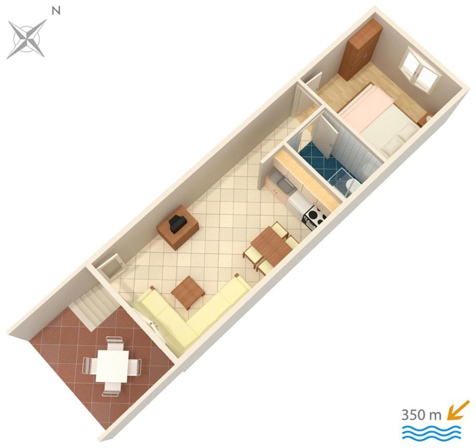 Apartments With A Parking Space Povljana, Pag - 227 Buitenkant foto